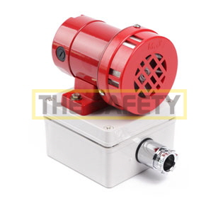 MOTOR SIREN AC220V,PC/AL,RED