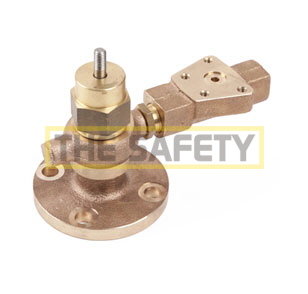 SELF CLOSING VALVE (UPPER SIDE) FOR LEVEL GAUGE W/SCALE BOARD