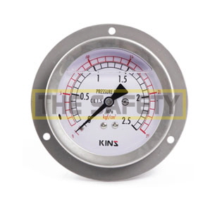 PRESS.GAUGE  25K*G3/8*75mm,SUS